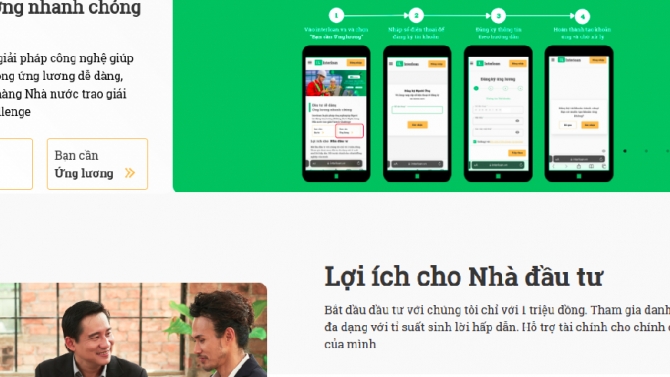 Hệ thống t&agrave;i ch&iacute;nh P2P Lending