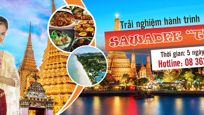 Banner Website du lịch