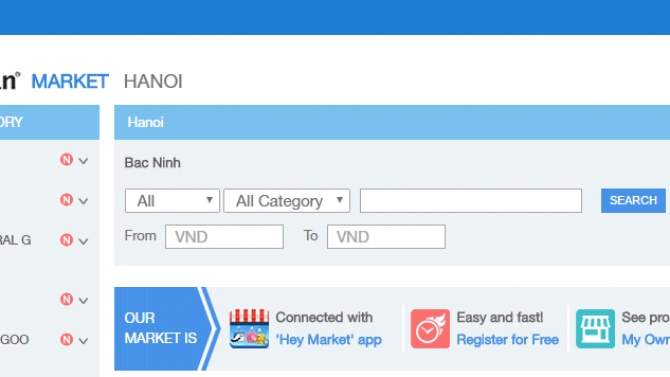 Trang rao vặt, b&aacute;n h&agrave;ng online