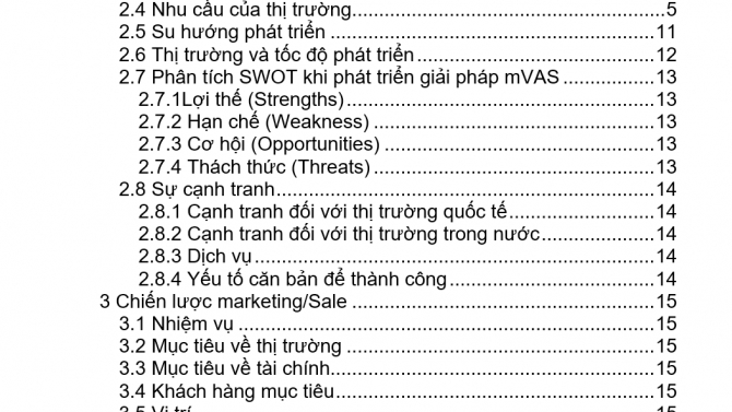 marketing plan