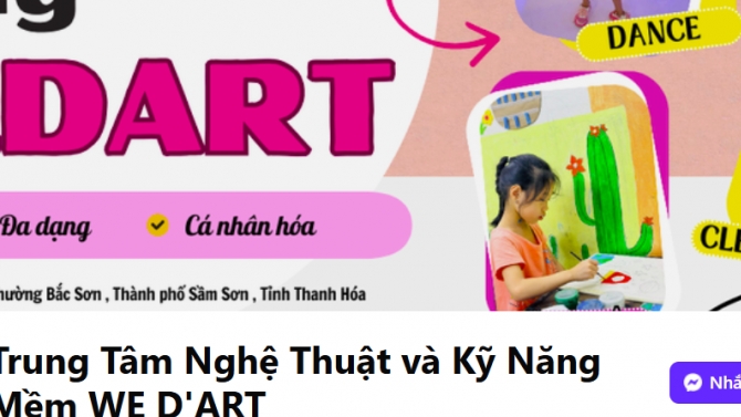 Thiết kế nội dung fanpage trung t&acirc;m năng khiếu Kids