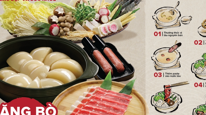 Bộ table Mat cho nh&agrave; h&agrave;ng Nhật bản Daruma