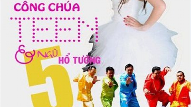 Giải khuyến kh&iacute;ch poster phim "C&ocirc;ng ch&uacute;a Teen v&agrave; ngũ hổ tướng"