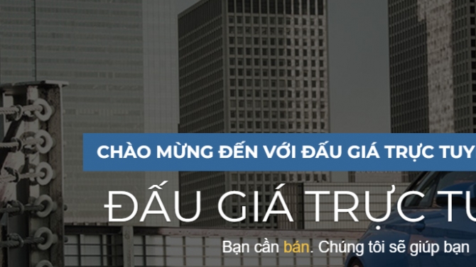 Hệ thống đấu gi&aacute; trực tuyến
