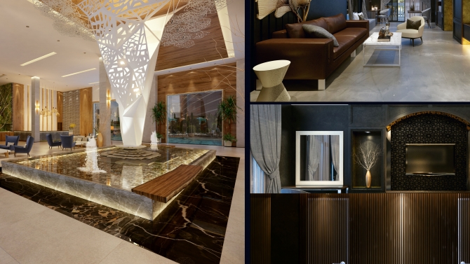 Thiết kế nội thất kh&aacute;ch sạn ShangHai Cambodia