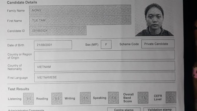 IELTS 7.5