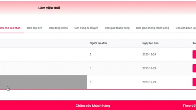 X&acirc;y dựng h&ecirc;̣ th&ocirc;́ng quản lý đơn hàng