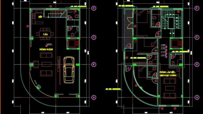 Vẽ Autocad 2D