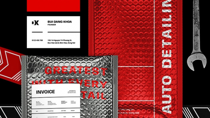 DK Auto Detailing - Brand Identity