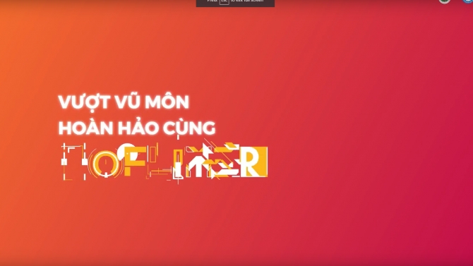 [MOTION GRAPHICS] VƯỢT VŨ M&Ocirc;N HO&Agrave;N HẢO C&Ugrave;NG HUFLITER