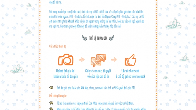 Concept cuộc thi ảnh tr&ecirc;n Facebook