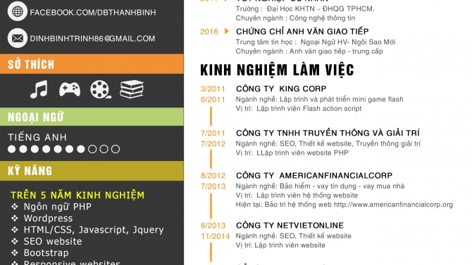 Lập tr&igrave;nh website