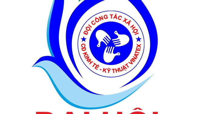 hợp t&aacute;c thiết kế logo đại hội nhiệm kỳ 10