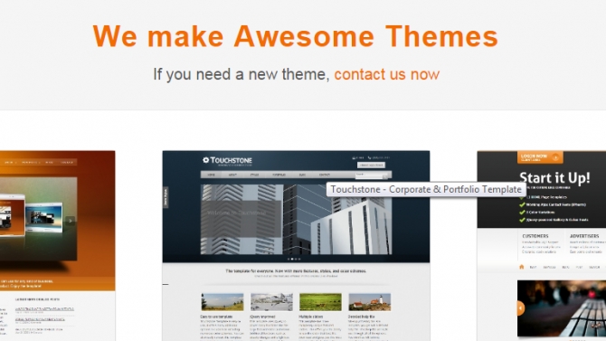 Nhập c&aacute;c Theme v&agrave;o trang web phần mềm