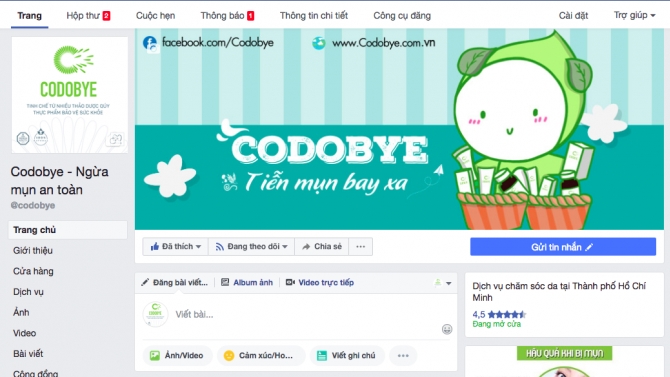 Fanpage codobye