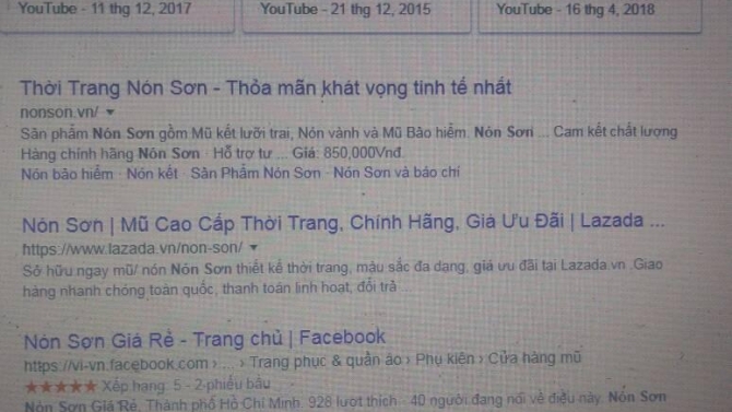 SEO page N&oacute;n Sơn Gi&aacute; Rẻ l&ecirc;n trang nhất Google
