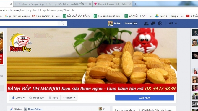 Viết nội dung b&aacute;n h&agrave;ng tr&ecirc;n facebook