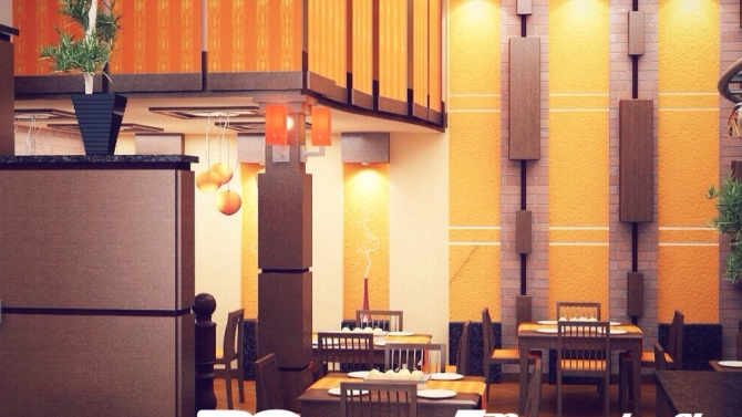 Nội thất nh&agrave; h&agrave;ng Trung Hoa tại Vũng T&agrave;u