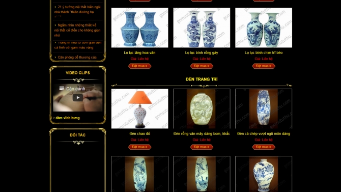 Website gốm sứ