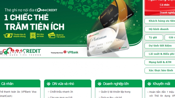 Hệ thống nhắc nợ cho chuy&ecirc;n vi&ecirc;n Ng&acirc;n h&agrave;ng VP Bank
