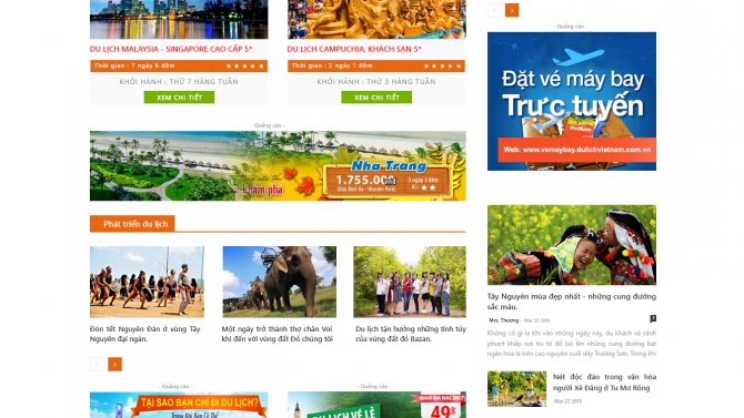 website hiệp hội du lịch Kumtum