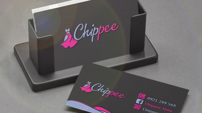 Danh thiếp Cửa tiệm Thời trang Online Chippee