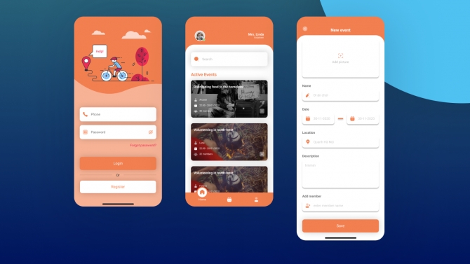 Event management app