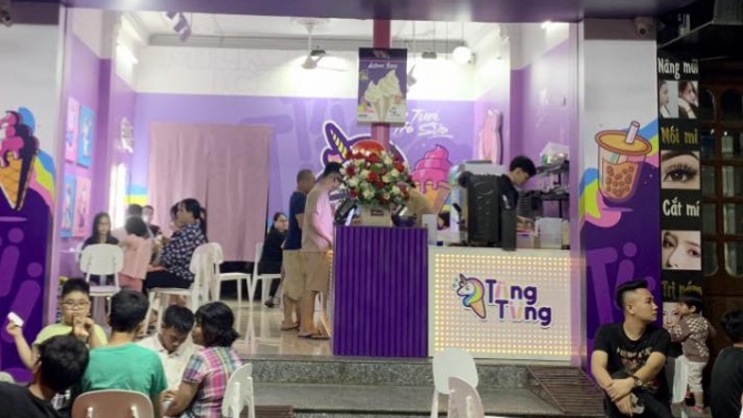 X&acirc;y dựng thương hiệu tr&agrave; sữa Tiing Tiing