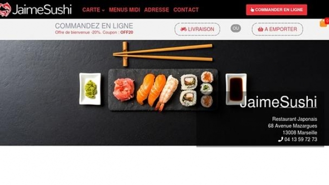 Website b&aacute;n h&agrave;ng, đặt h&agrave;ng sushi v&agrave; thanh to&aacute;n online