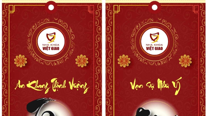 Thiết kế Thiệp tết + Voucher