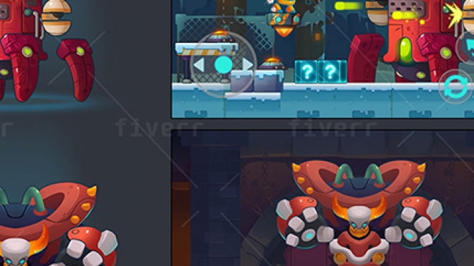 Thiết k&ecirc; Game Metal shooter