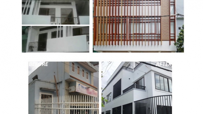 Cải tạo nh&agrave; phố