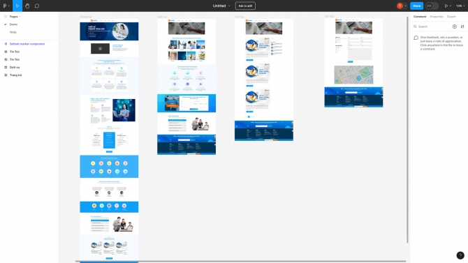 Thiết kế website + Viết content Web