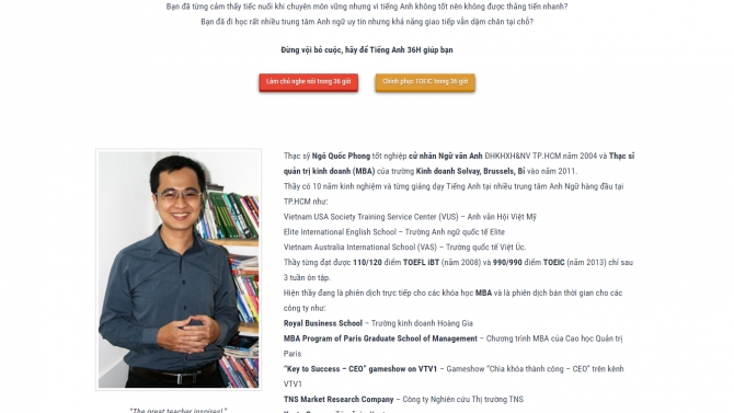 Tiếng Anh 36h