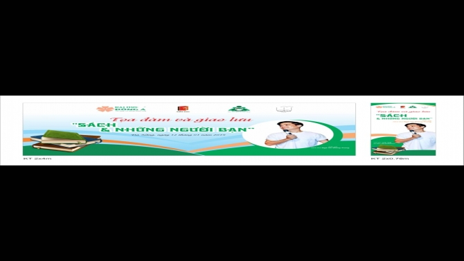 Thiết kế Banner, Standee cho Talk Show