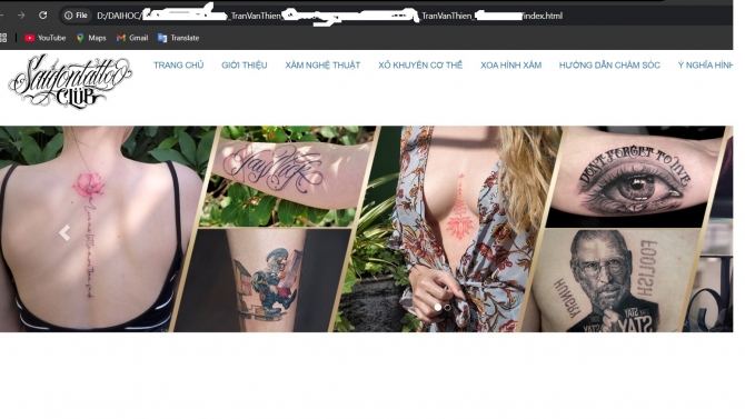 thiết kế website