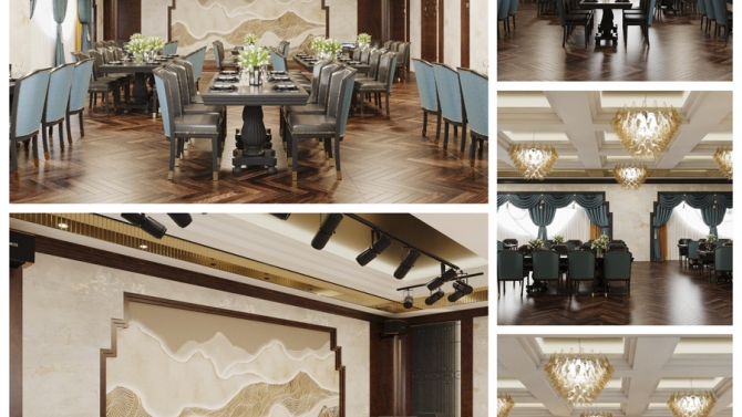 HỘI TRƯỜNG LỚN, PH&Ograve;NG ĂN VIP