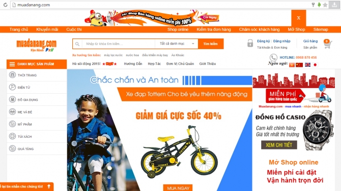 Website b&aacute;n h&agrave;ng v&agrave; mở shop online miễn ph&iacute;