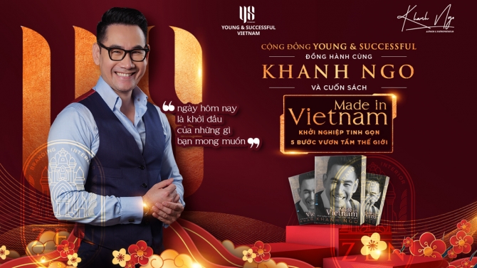 Thiết kế banner diễn giả Khanh Ngo