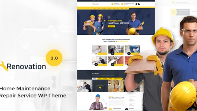 Renovation Wordpress Theme