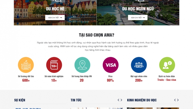 Website Du học Ama