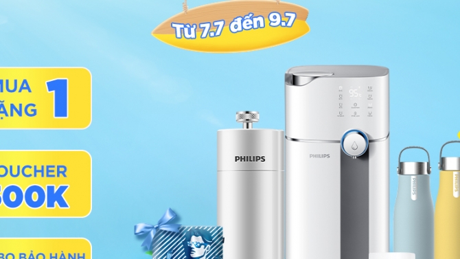 KV th&aacute;ng 7 Phlips Water
