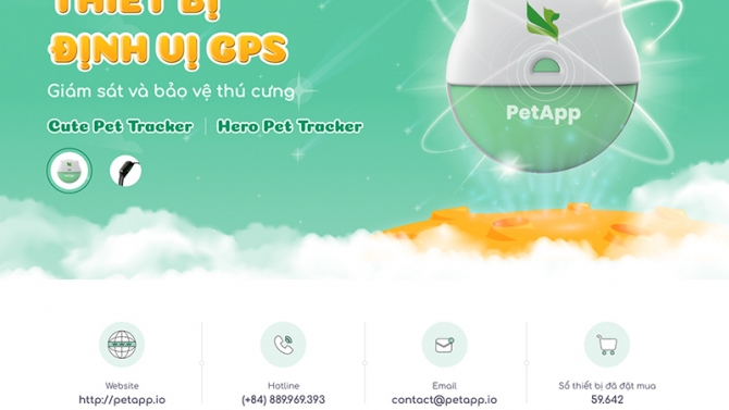 Landingpage GPS Pet