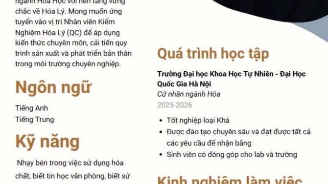 C&aacute;c lĩnh vực li&ecirc;n quan tới Ho&aacute;, Ho&aacute; L&yacute;