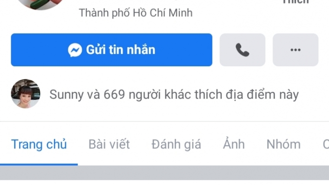 T&ocirc;i c&oacute; 1 trang fanpage