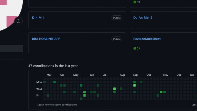 T&agrave;i khoản của t&ocirc;i tr&ecirc;n Github