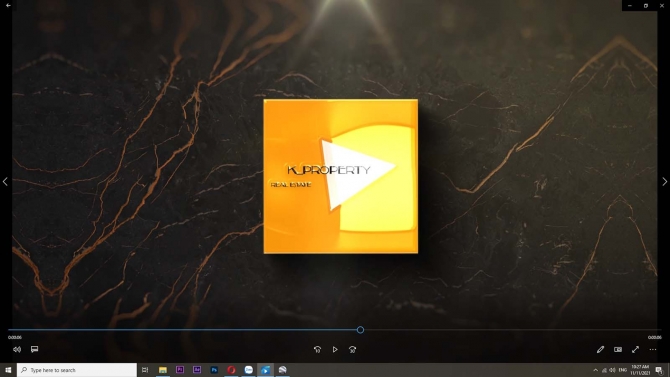 Video 3D logo cho K-Property