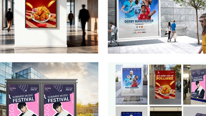 Thiết kế Poster A4 cho In ấn & Media