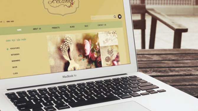 Thiết kế & Ph&aacute;t triển Web Pelangi Craft