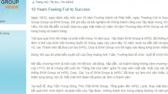 Viết nội dung cho Website